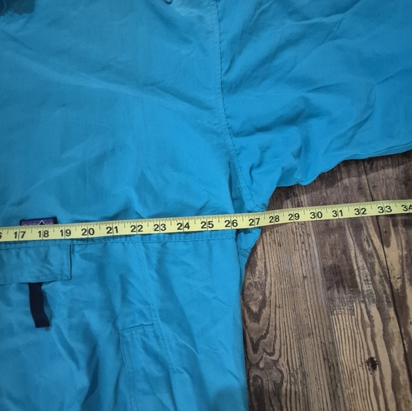 Vintage Patagonia Half Zip Windbreaker Jacket Teal Size XL - Picture 6 of 7
